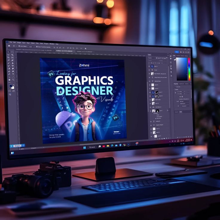Graphics Designer With AI Tools